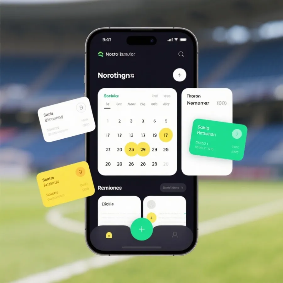 比赛提醒与比分推送