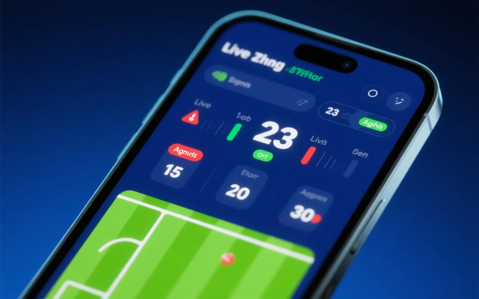 NBA赛程App实时提醒界面